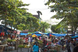 Balinese market exploration